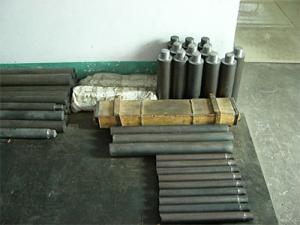 Black molybdenum electrode