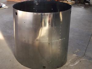 Tungsten sheet shield